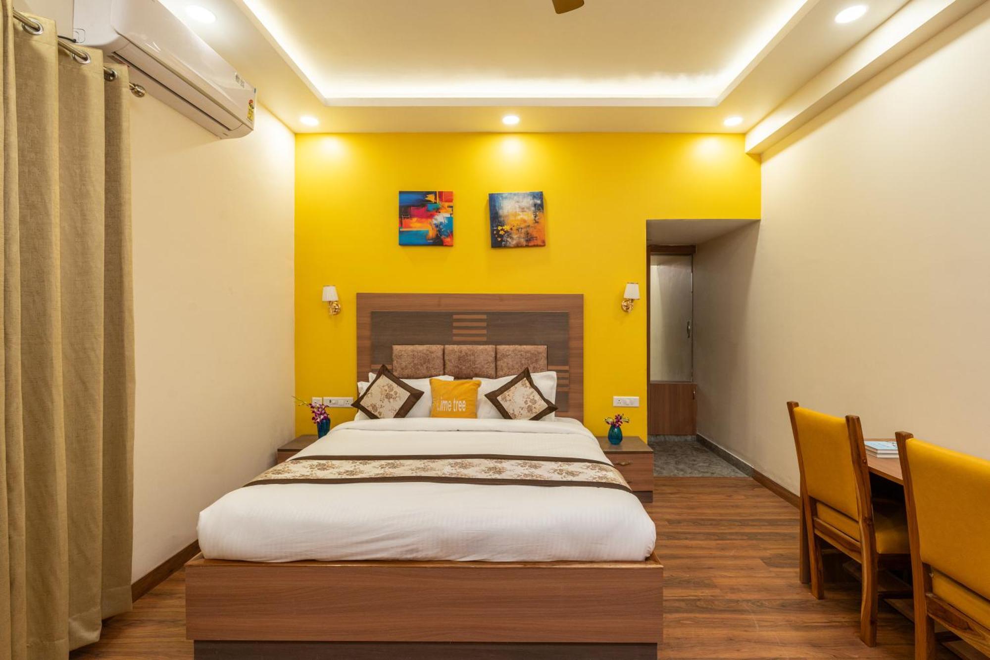 Lime Tree Hotel & One Bhk Serviced Apartment Noida - Sector 50 Metro Buitenkant foto